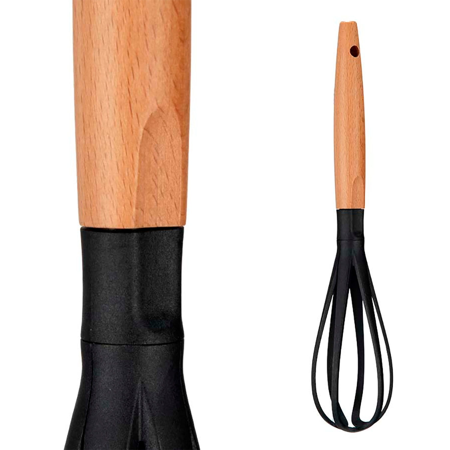 BATIDOR COCINA MANGO MADERA