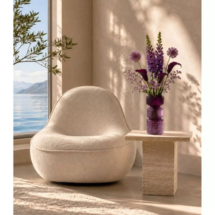 Vase Marvelous Duo violet 42cm Kare Design