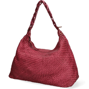 Borsa a spalla da donna - Modello Asteria - Vera pelle - 46.0 x 33.0 x 15.0 cm