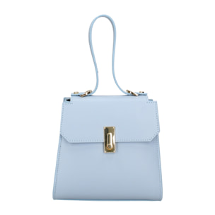 Borsa a mano da donna In Vera pelle Made in Italy 20x18x10 cm