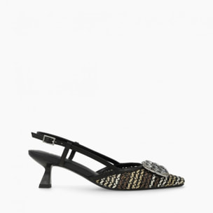 ZAPATOS DE SALÓN NEGROS A-CADIZ