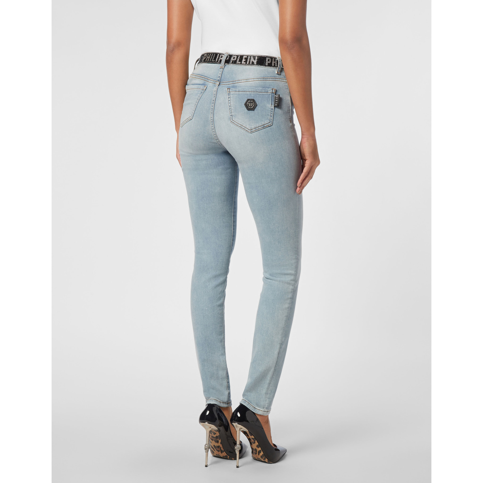 PHILIPP PLEIN High Waist Jegging