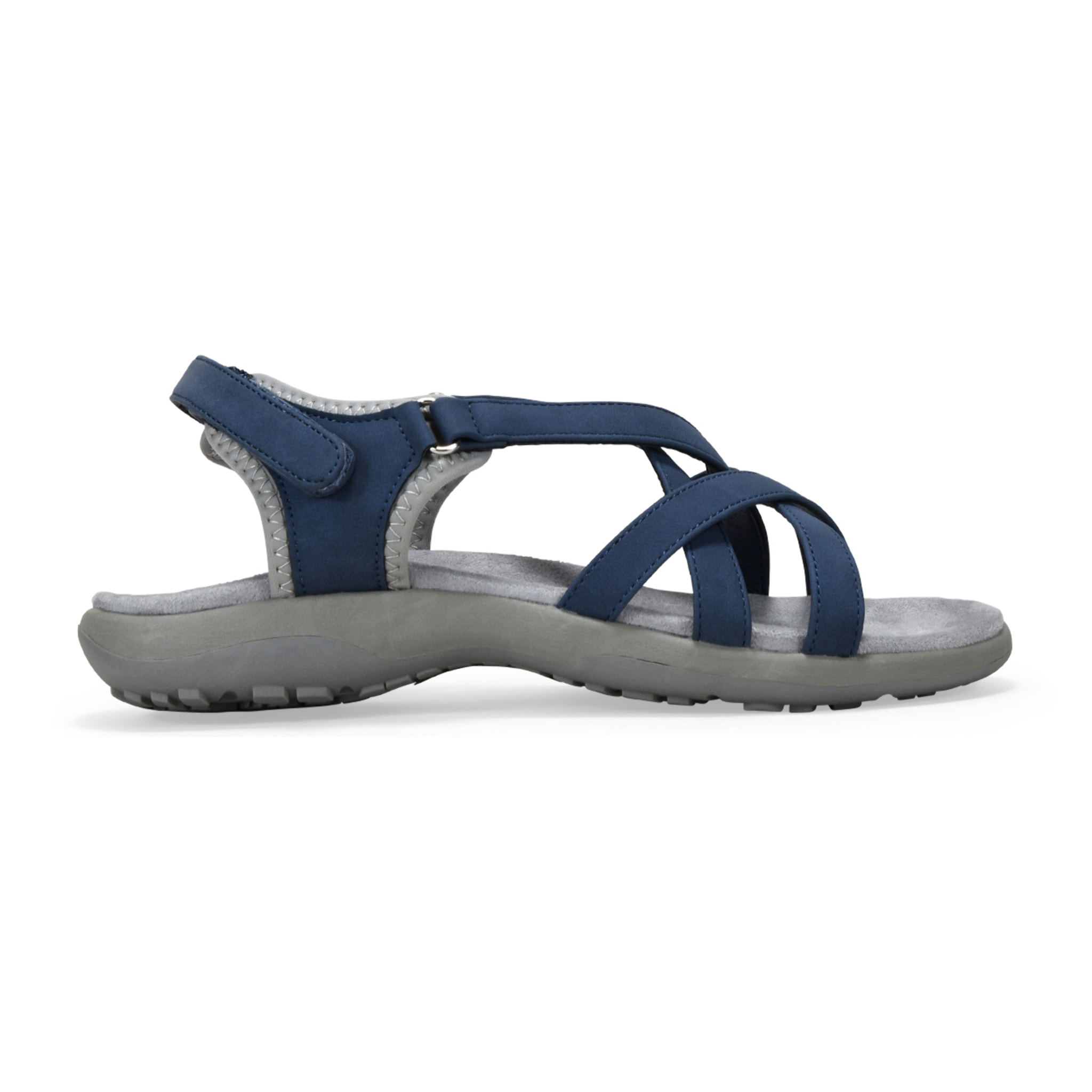 Sandalias de senderismo azules con cierre fácil