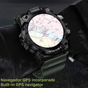 Smartwatch Phone Q999 4G con SO Android 9.0, Quad Core, Wifi, GPS. Cámara incorporada.