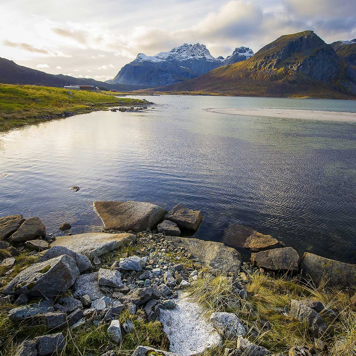 Tableau lac glacière Tableau alu Dibond