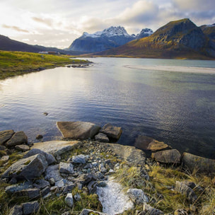 Tableau lac glacière Tableau alu Dibond