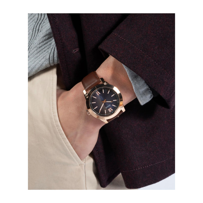 Guess Orologio Analogico Al Quarzo Gbs Crescent
