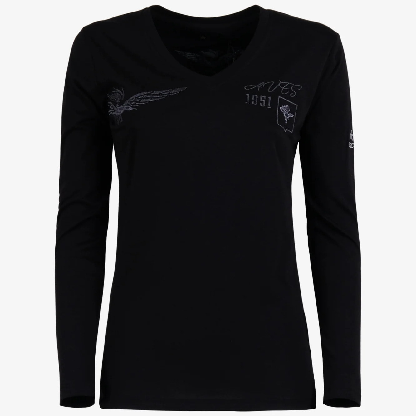 T-shirt Donna W5D363 Esercito in cotone