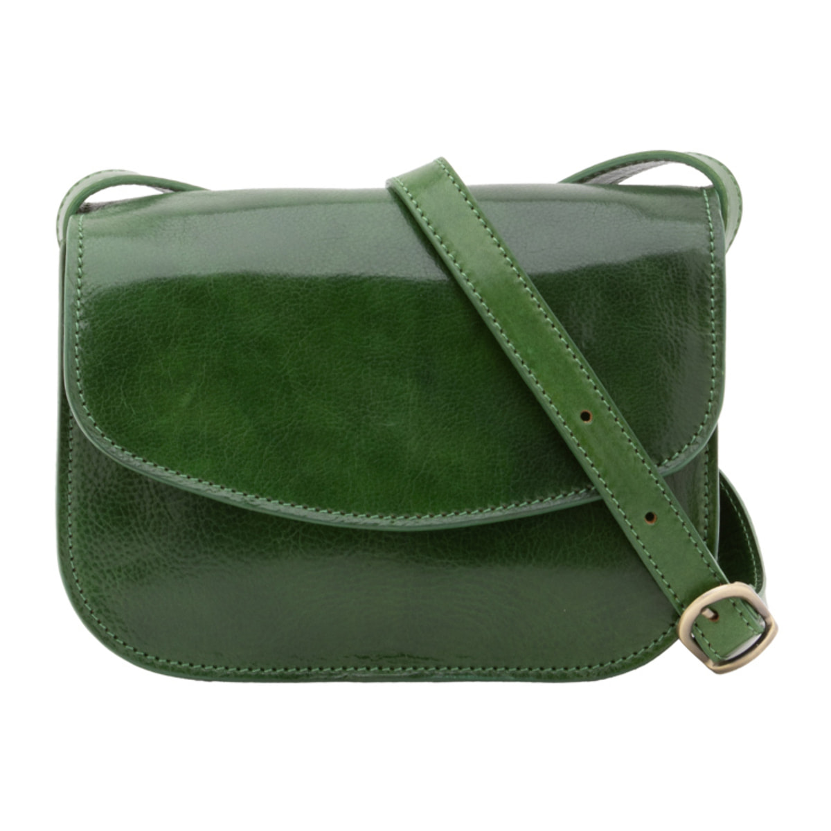 Borsa a tracolla  da donna In Vera pelle Made in Italy 22x16x9,5 cm