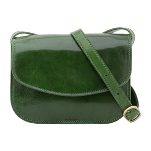 Borsa a tracolla  da donna In Vera pelle Made in Italy 22x16x9,5 cm