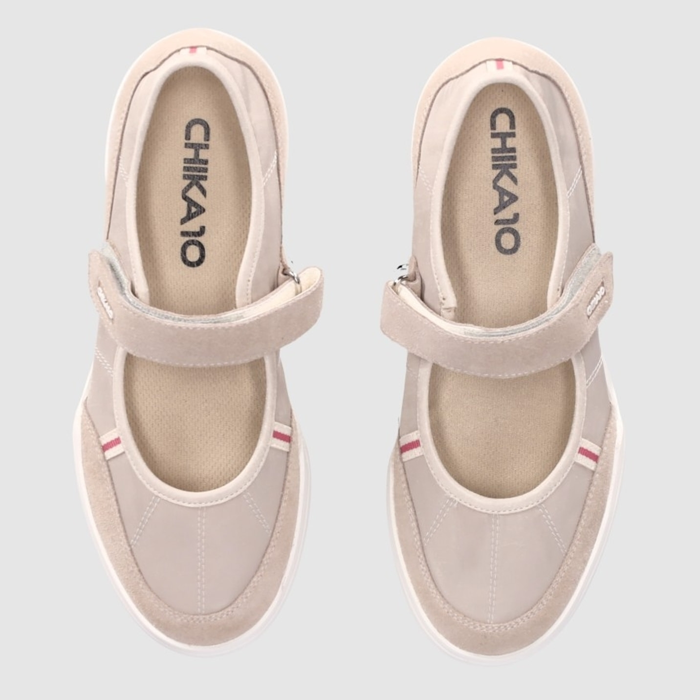 Zapatos de Tejido - Arena - Tacón: 1 cm