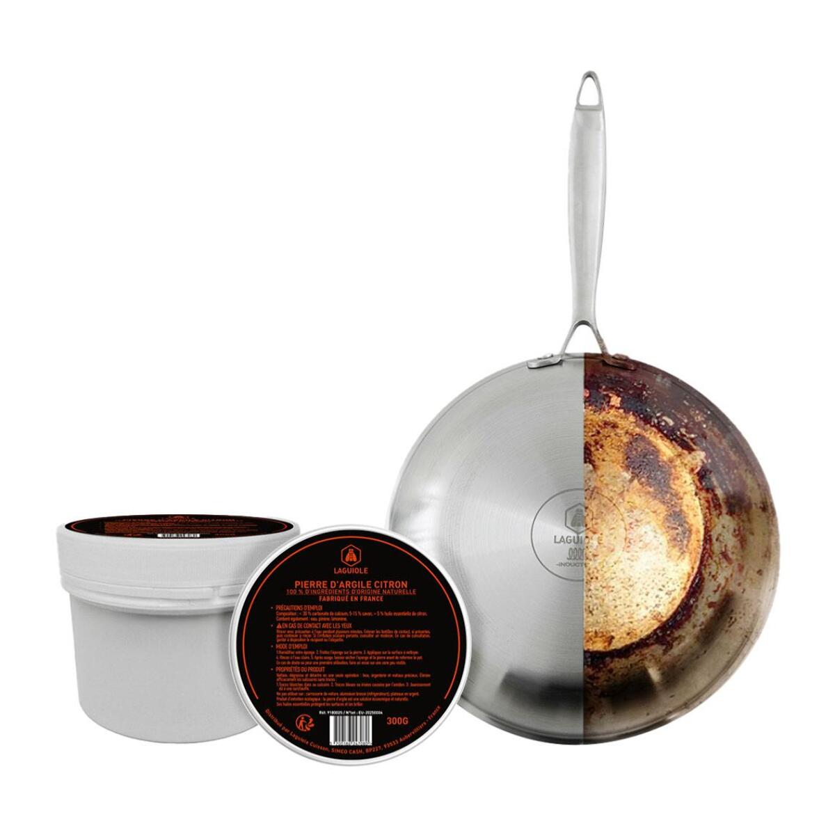 Laguiole - pierre d'agile blanche 300g