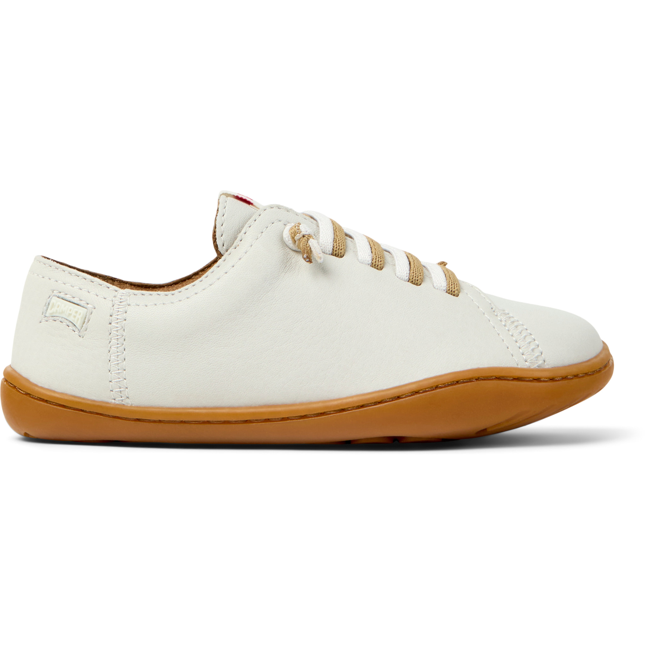 Zapatillas - CAMPER Peu Cami - Blanco - Cuero liso