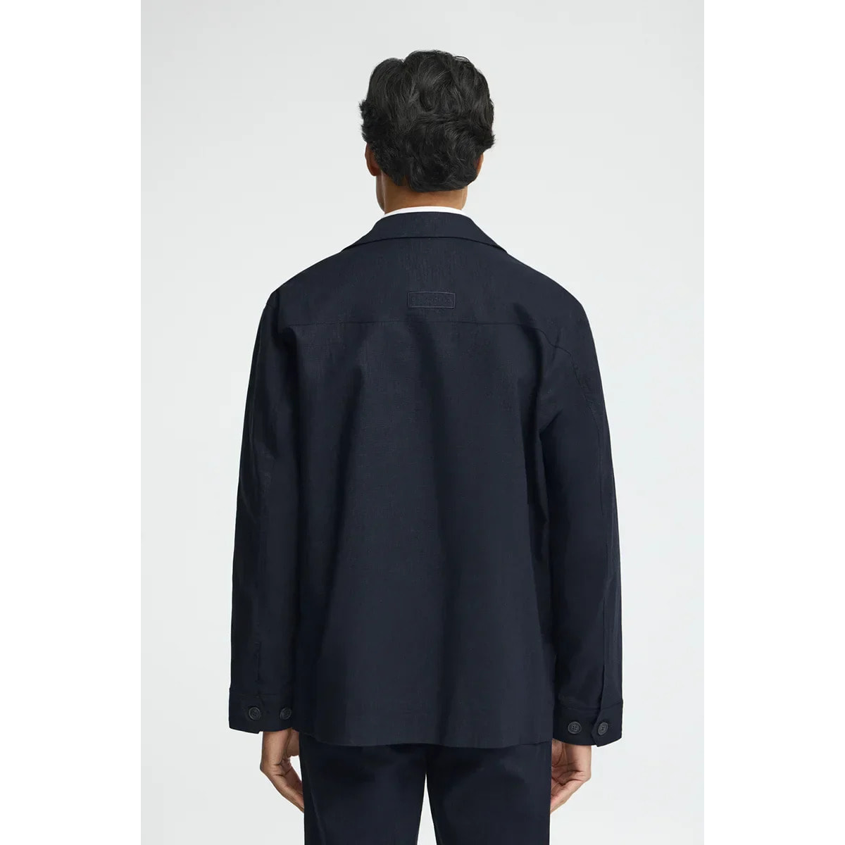 Giacca Wayne in cotolino blu marino Polo Club