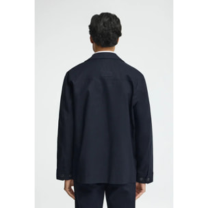 Giacca Wayne in cotolino blu marino Polo Club