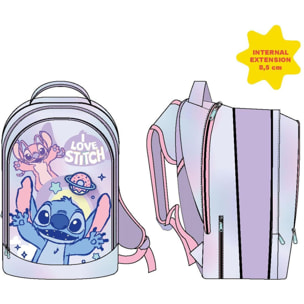 Mochila Escolar Mediana 41 Cm Stitch