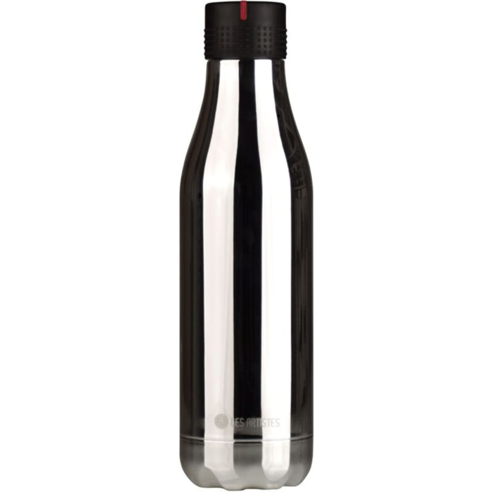 Bouteille isotherme LES ARTISTES Bottle UP Crystal Argent 500ml