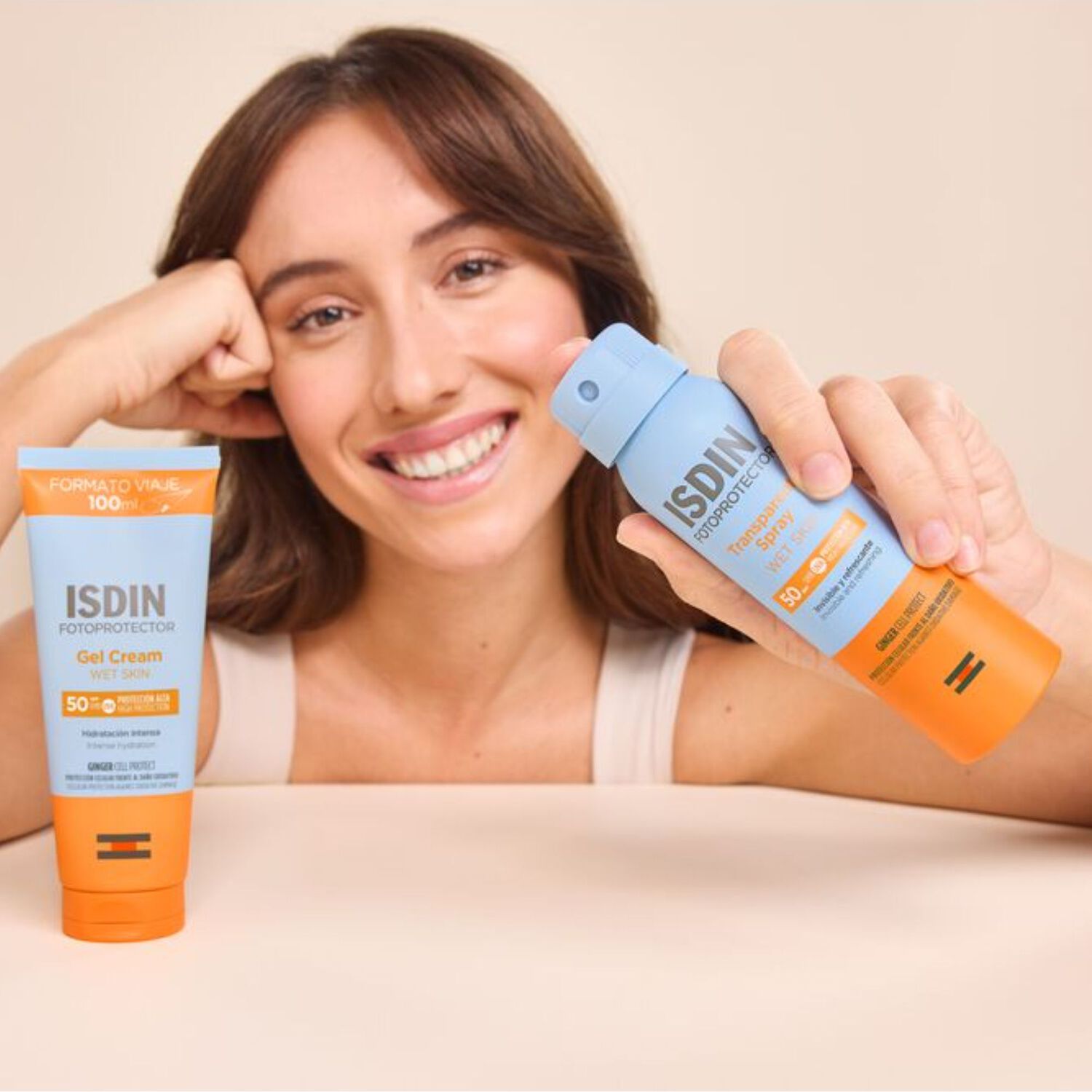 Fotoprotector SPF 50 - Crème Solaire Corps Tout-Terrain pour Toute la Famille 100 mL