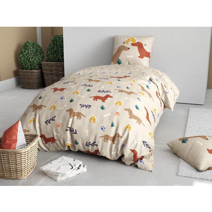 Parure de lit enfant 100% coton - MEDOR