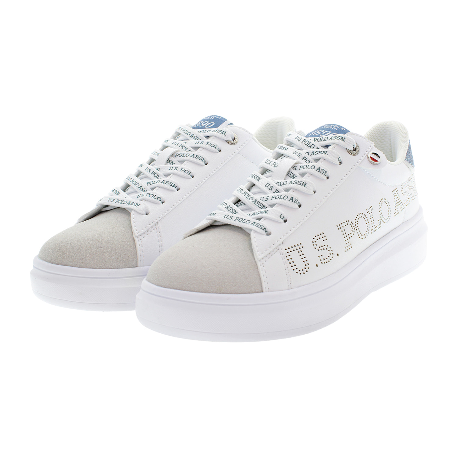 U.S. Polo Assn. - Sneakers CODY011W/5YH1 in sintetico per donna