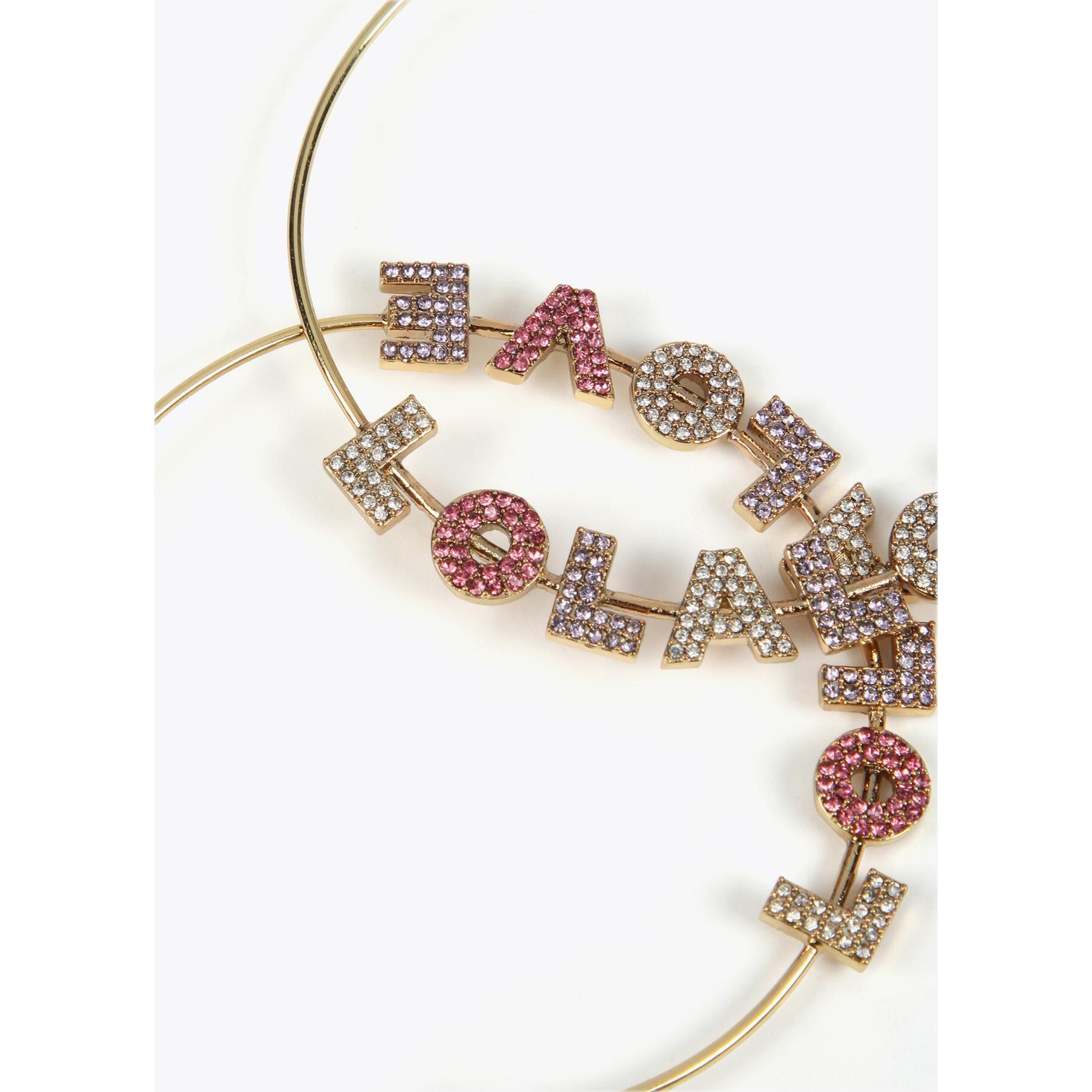 Collana dorata rigida LOLA LOVE