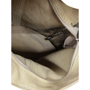 Borsa a mano da donna Made in Italy - Modello Valeria Chic - 100% pelle - 40.0 x 35.0 x 15.0 cm