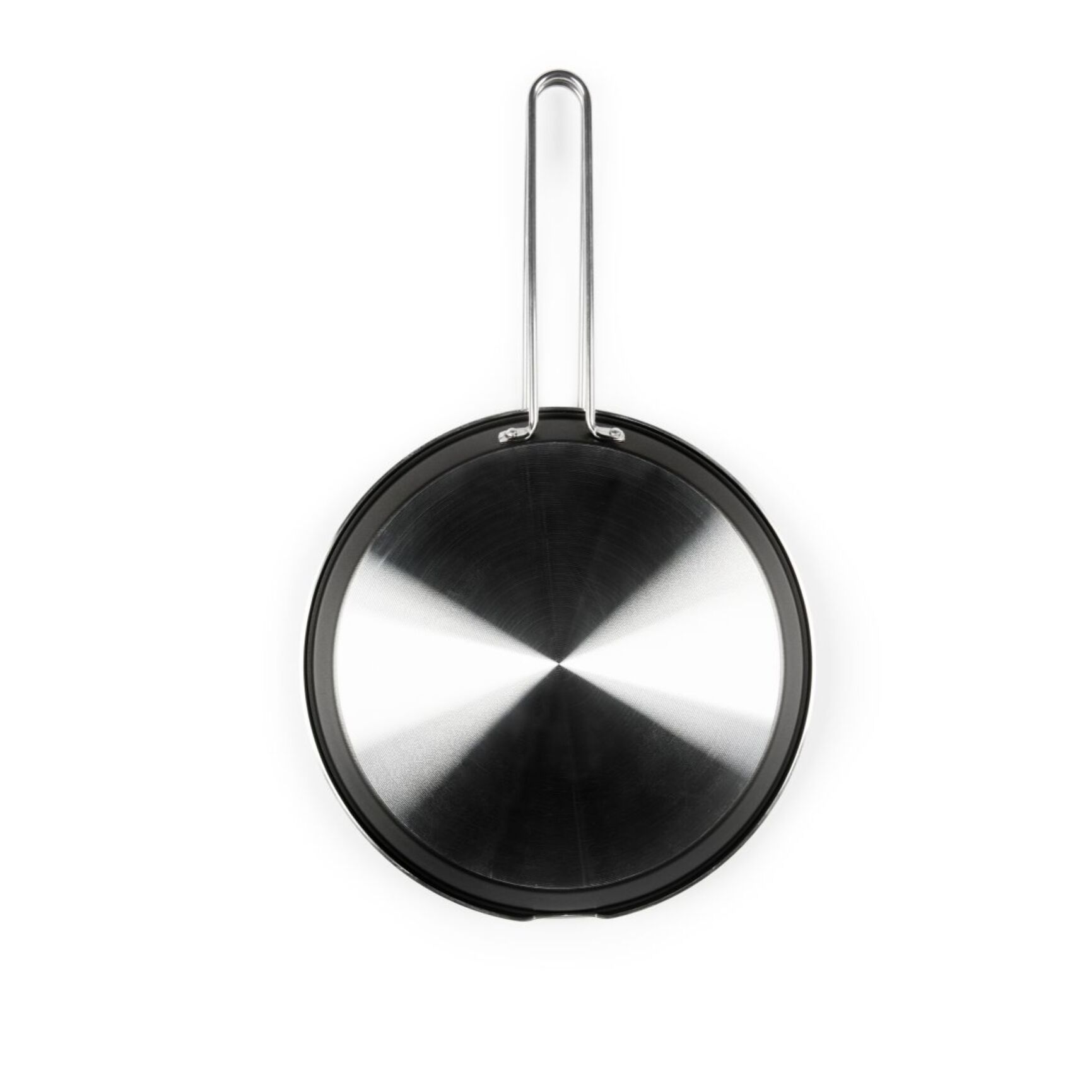 Girafrittata 24 cm Excelsa – Amica, Alluminio Argentato