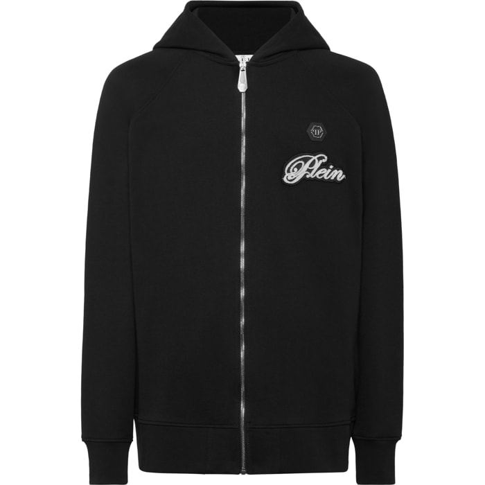 PHILIPP PLEIN Hoodie Sweatjacket SIGNATURE