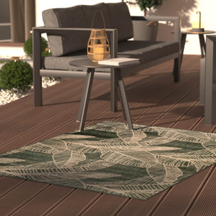 Tapis extérieur et intérieur - vert - 160x120 cm