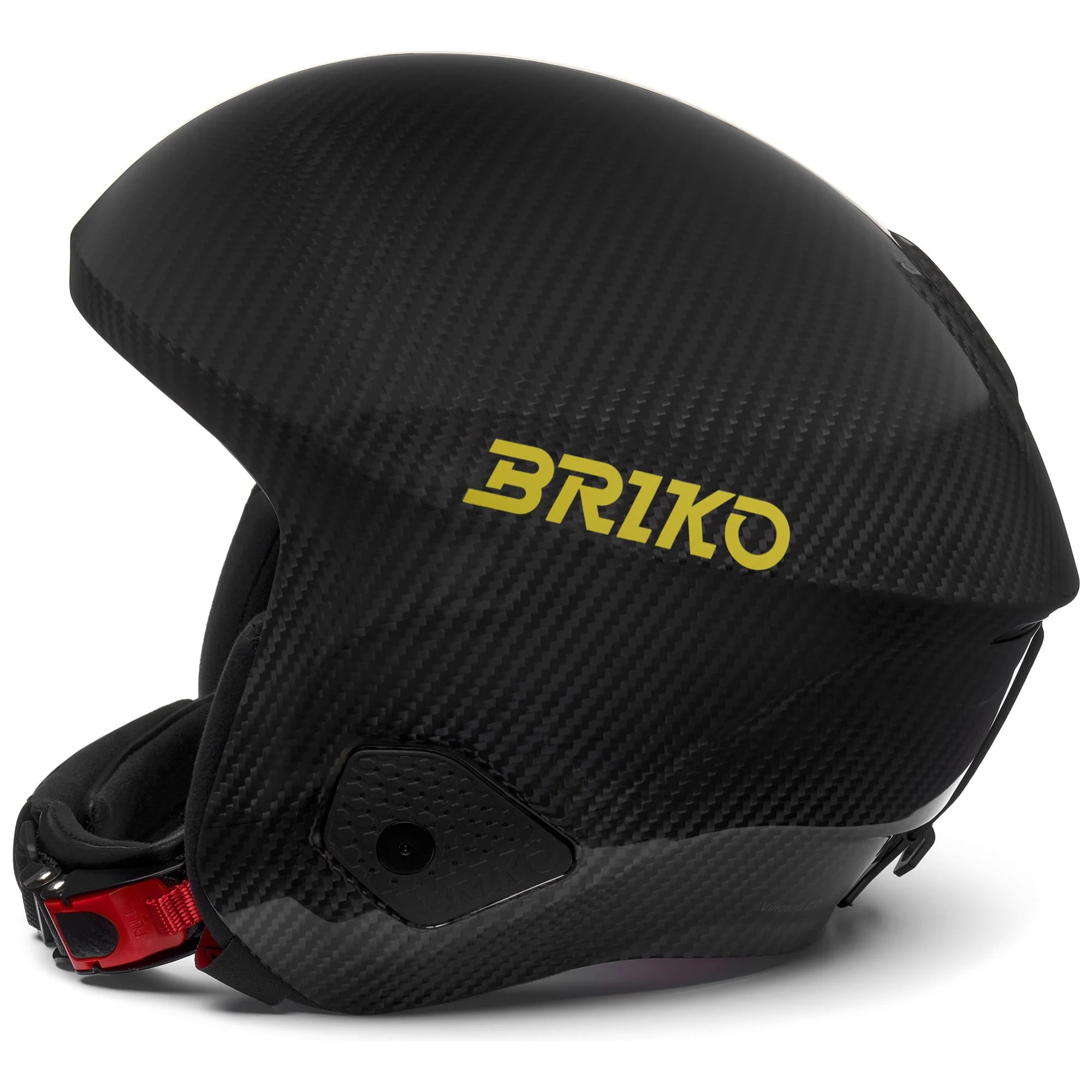 Briko - Caschi, Uomo Donna, Grigio - Vulcano Carbon Mips
