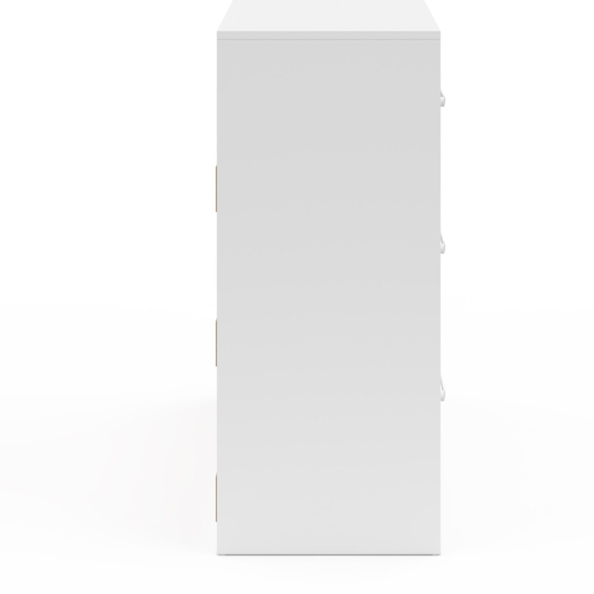 Commode Uma 6 tiroirs blanc