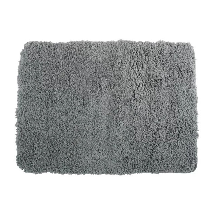tapis de bain Microfibre Gris Clair MSV