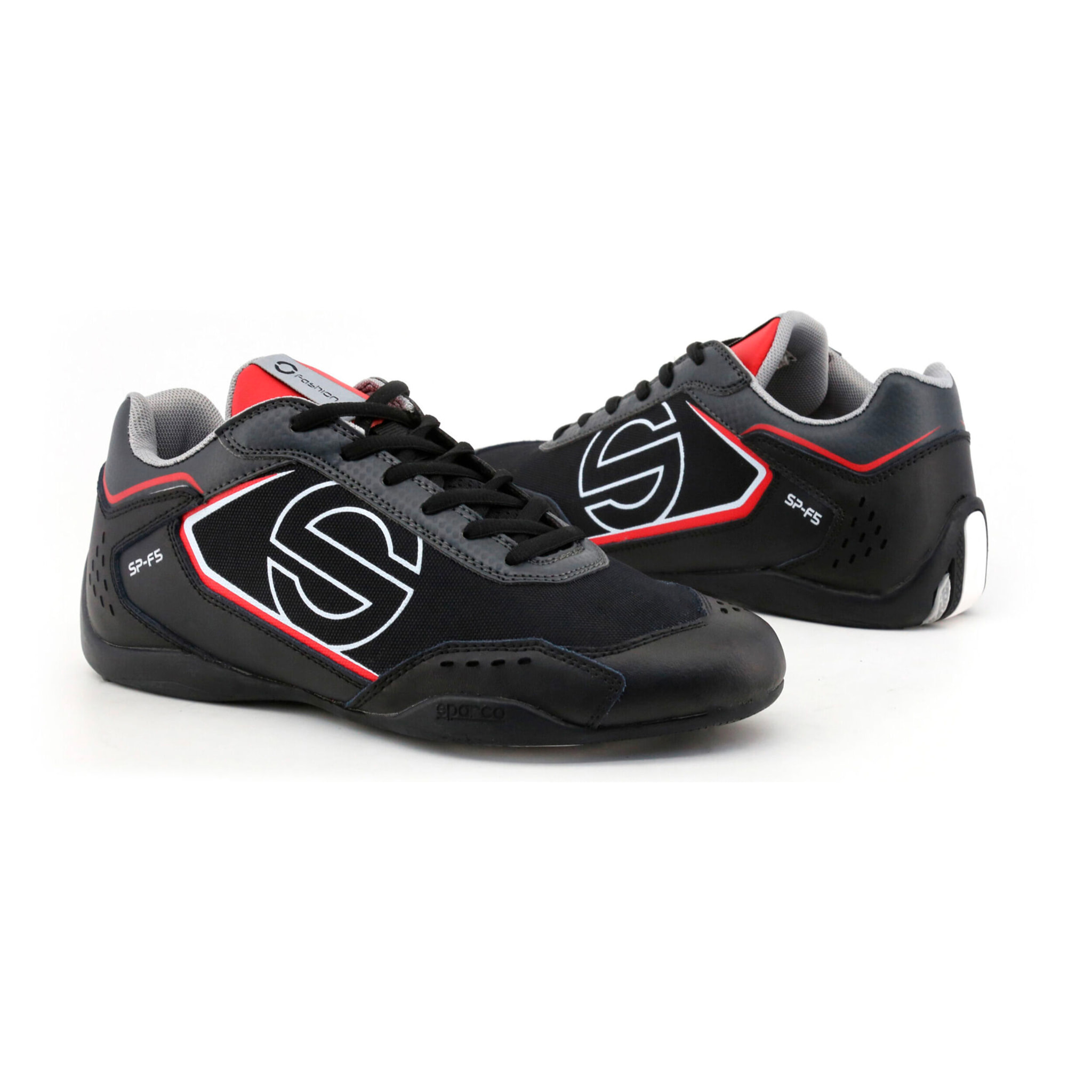 Zapatillas Sneaker para Hombre - Sparco Sp-f5 Black/Red