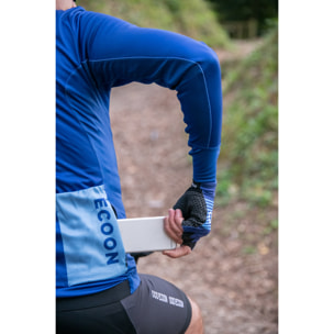 Guantes de ciclismo ECOON modelo Alpe en color Azul