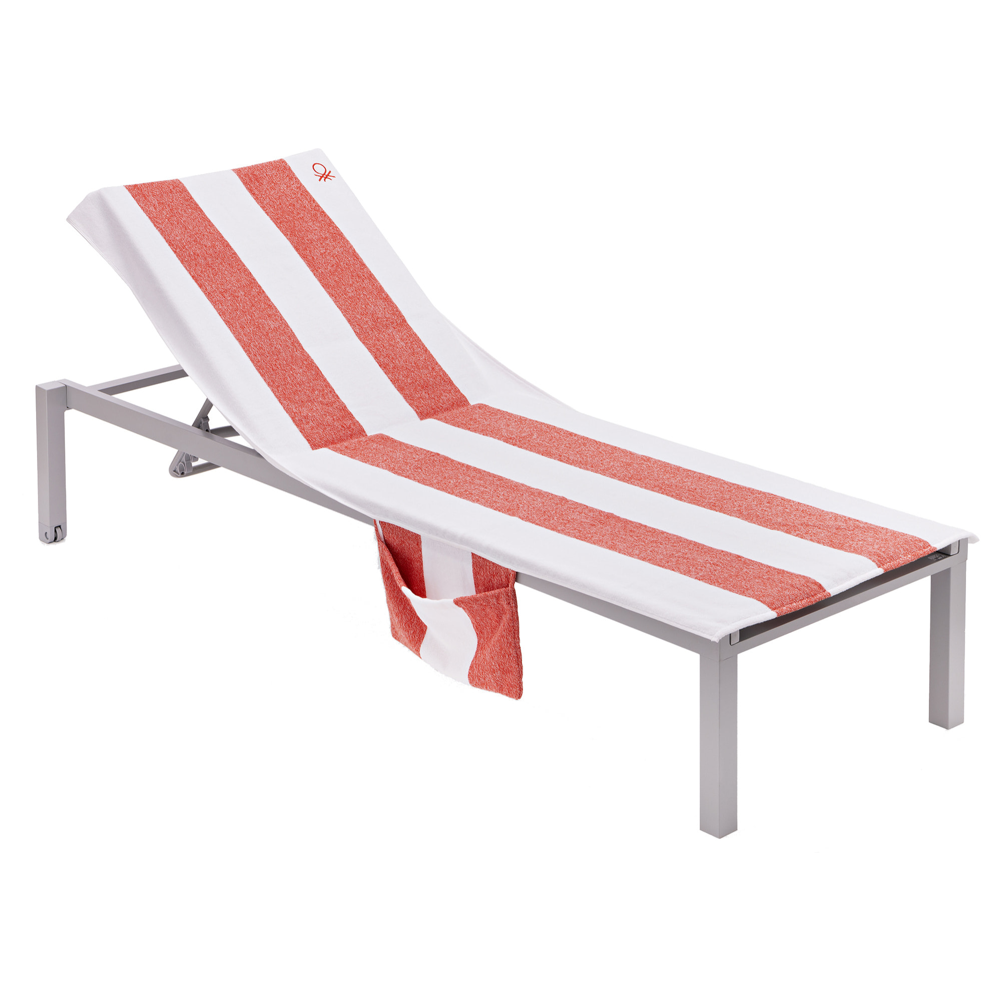 FUNDA DE SILLA DE PLAYA CON ALMACENAMIENTO  ROJO - BENETTON