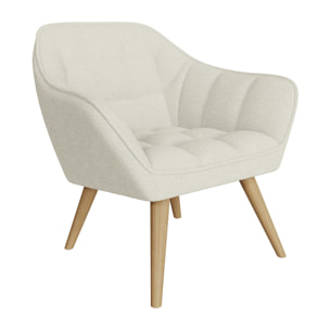 Fauteuil Simba blanc