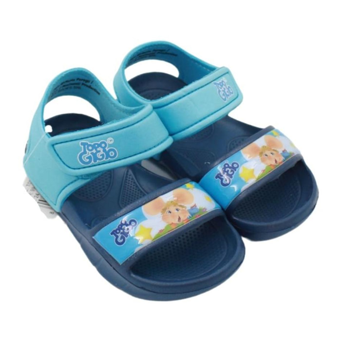 Sandalo Mare Topo Gigio Blu Lui Easy Shoes Blu