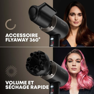 Sèche cheveux REVAMP Quad ion haute vélocité progloss