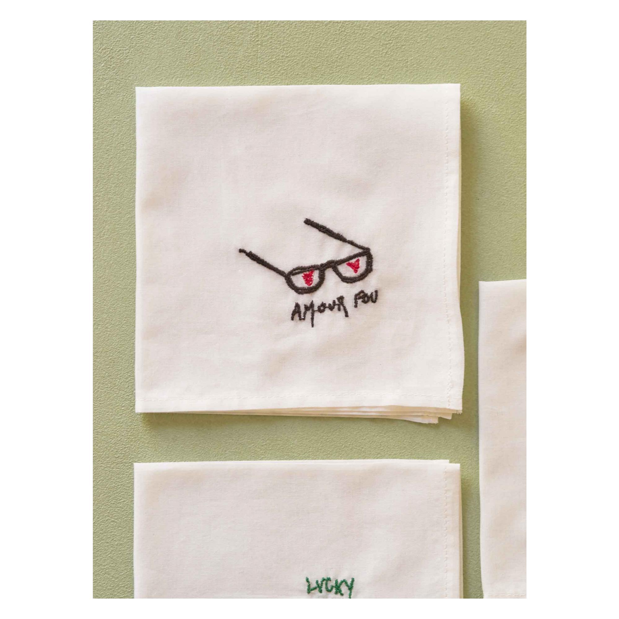 Mouchoir Hankie Amour