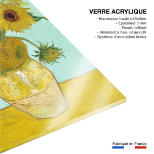 Tableau célèbre Van Gogh Les Tournesols Tableau plexiglas
