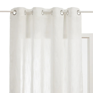 Voilage Teor 140x240cm blanc