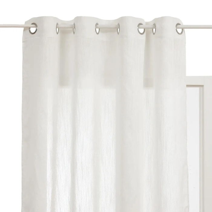 Voilage Teor 140x240cm blanc