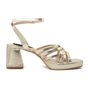 Zapatos Sandalias Moda para Mujer - Fashion Attitude Fam-95 106 Gold