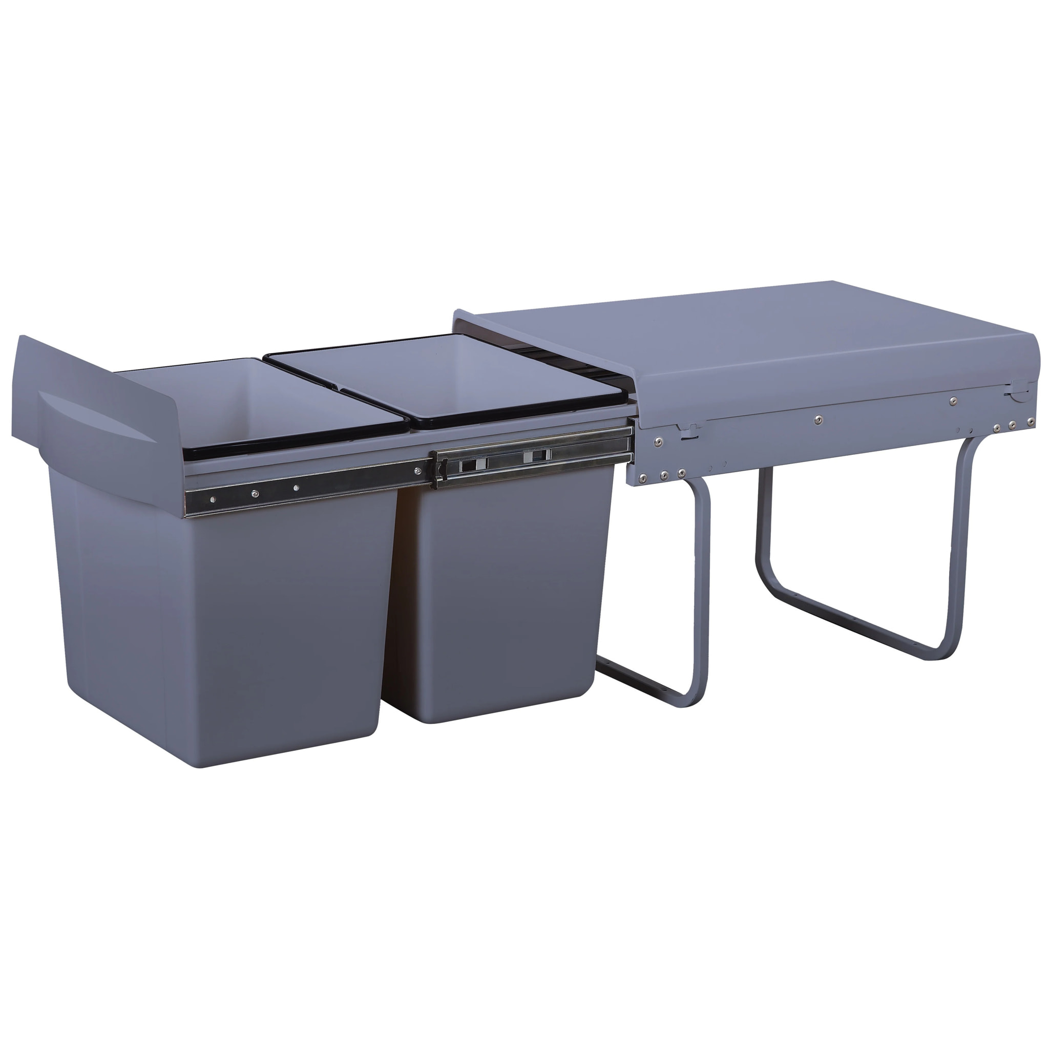 Poubelle encastrée coulissante HYPE 36L