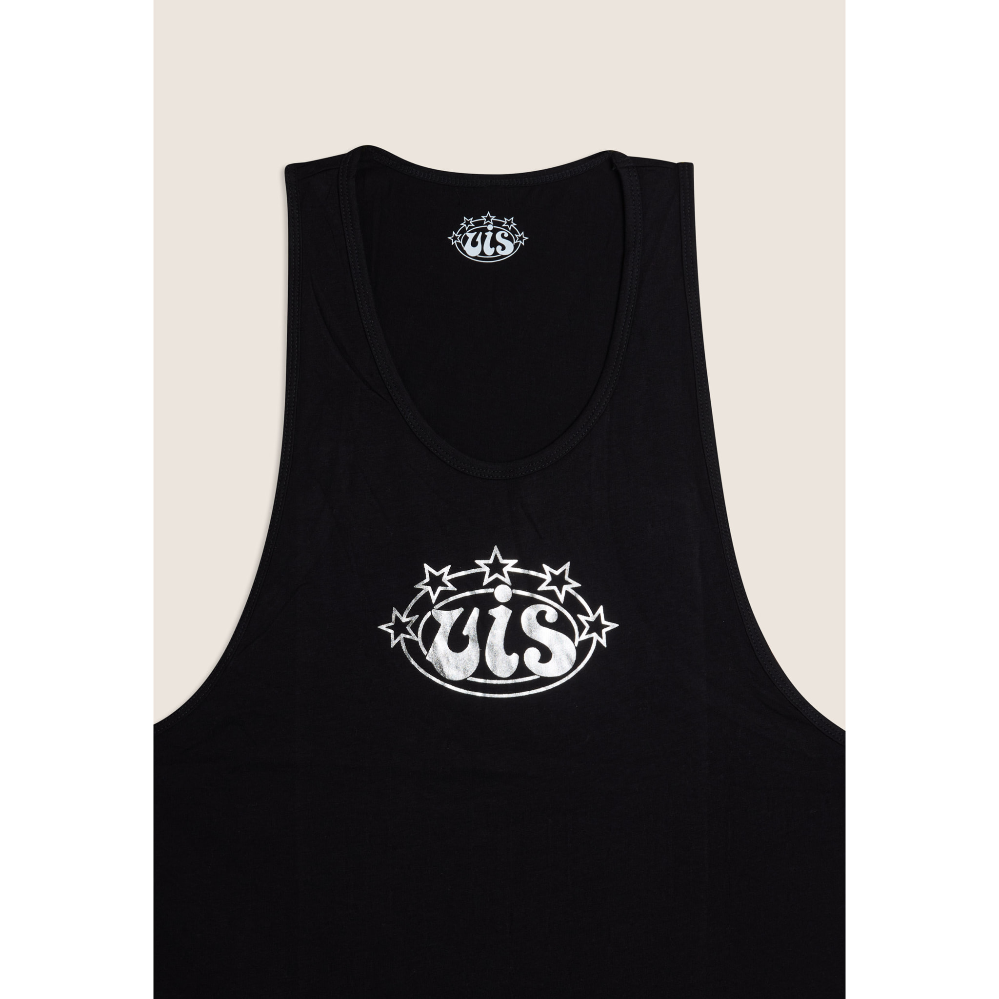 Canotta Donna Regular in Cotone con Logo VIS Argento