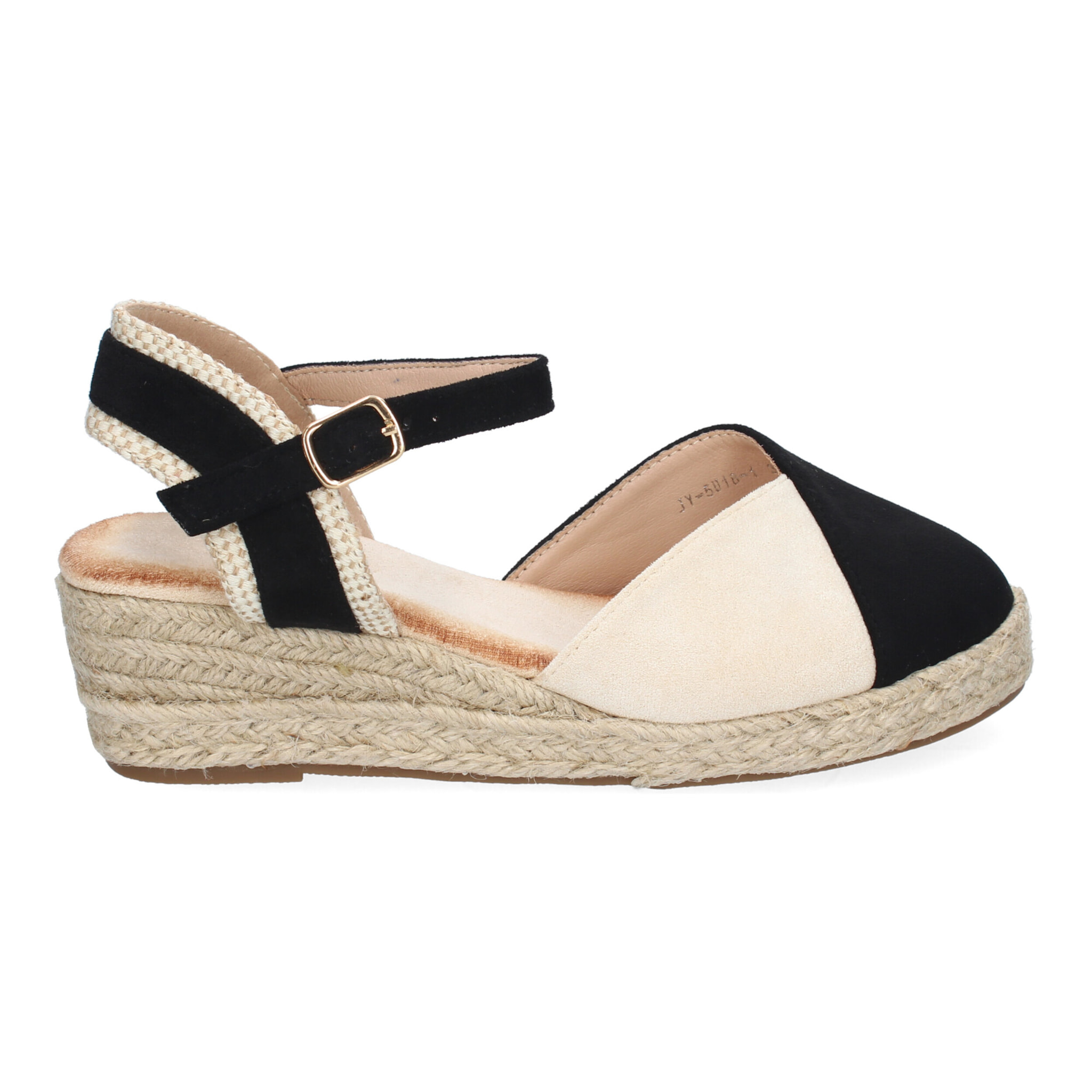 Sandalia de Cuña de Yute para Mujer, Comodas y Elegantes, Diseño Moderno con Tira Decorativa
