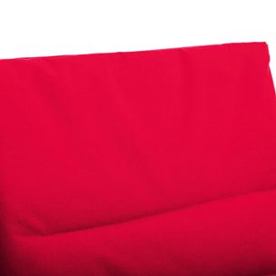 Fauteuil relax de jardin "Milos" grenade en acier traité époxy