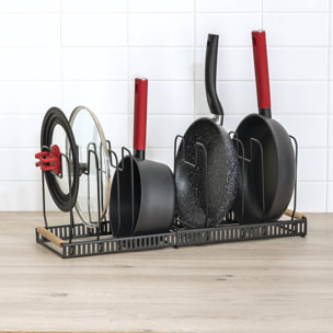 Rack extensible poêles/casseroles
