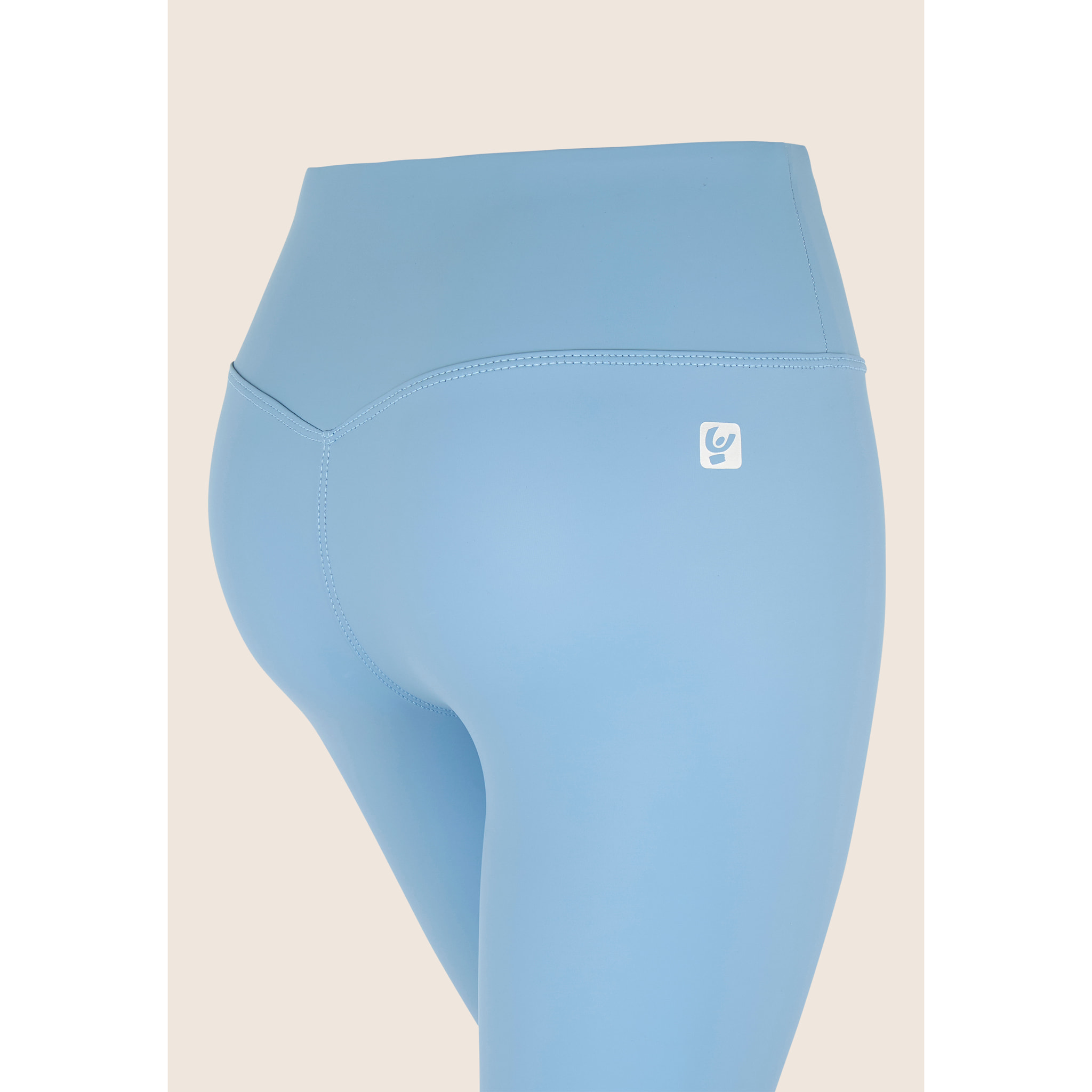 Leggings Vita Alta 7/8 in Tessuto Tecnico