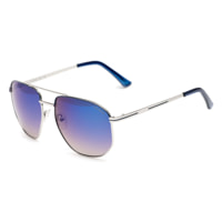 Guess - lunettes de soleil - argenté - protection solaire : catégorie 3